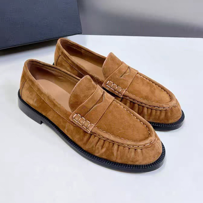 Women Shoes Heels - New Women Loafers Round Toe Top