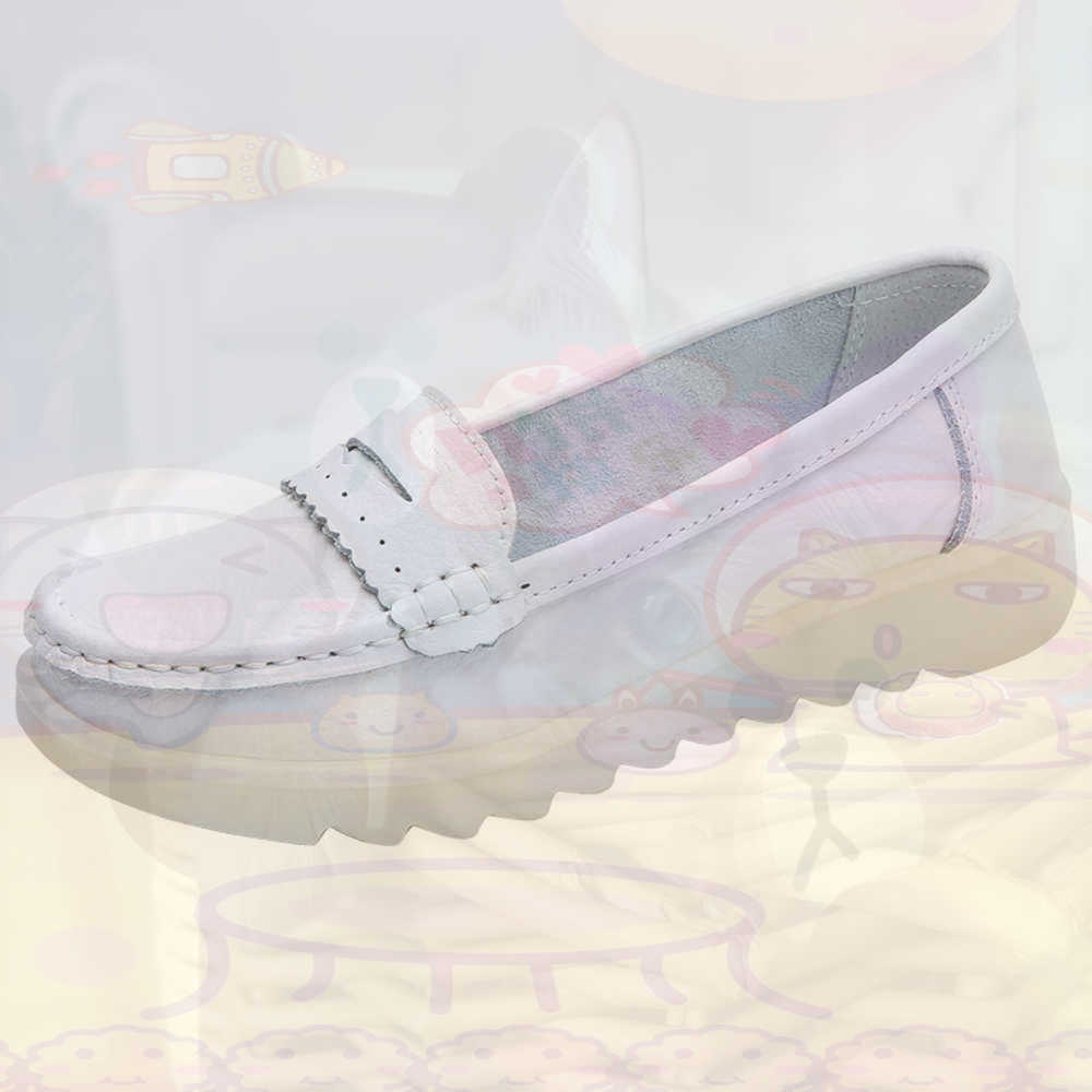Moccasin Driving Teenage Sneak - Women Shoes Brown Colour ulasan dan harga