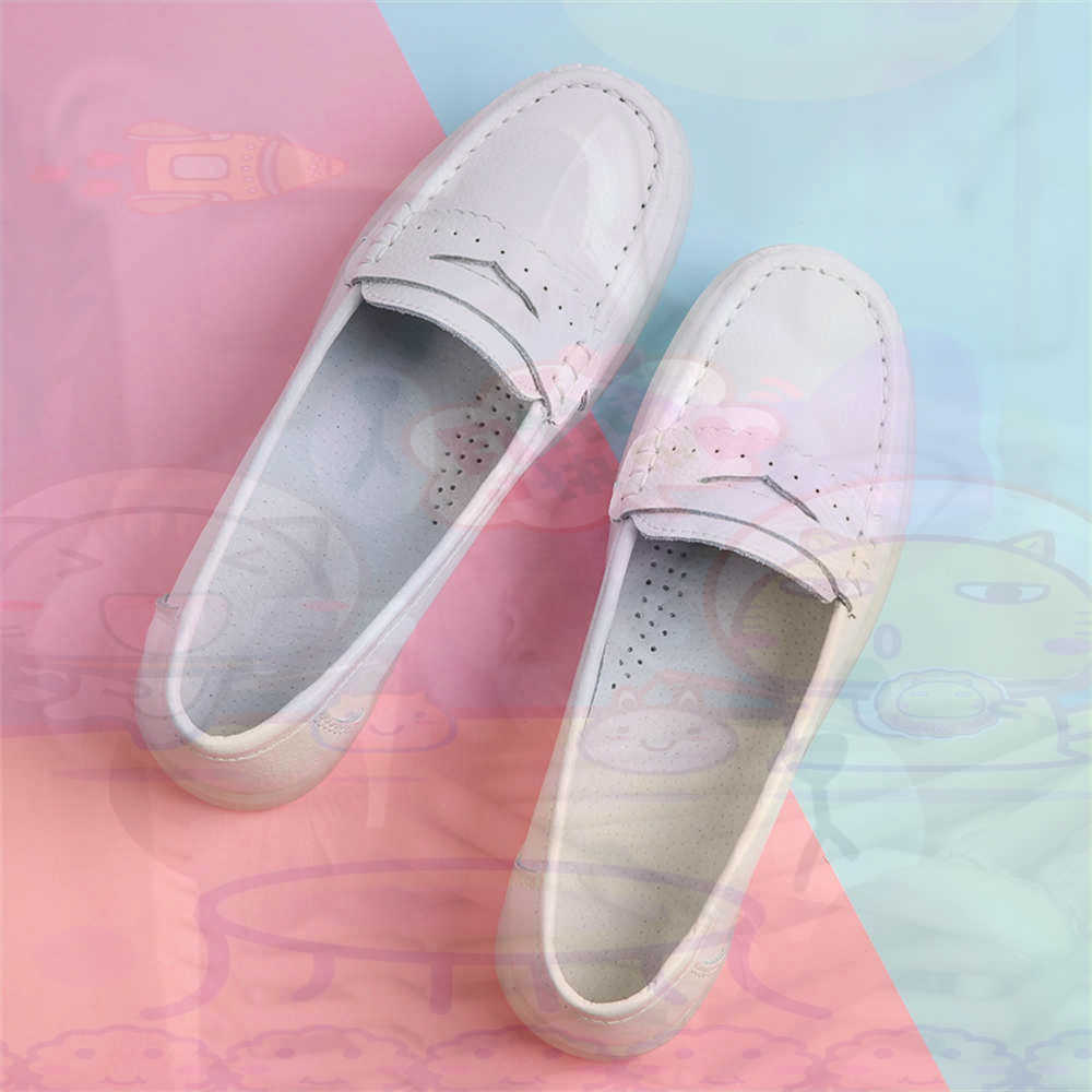 Moccasin Driving Teenage Sneak - Women Shoes Brown Colour ulasan dan harga