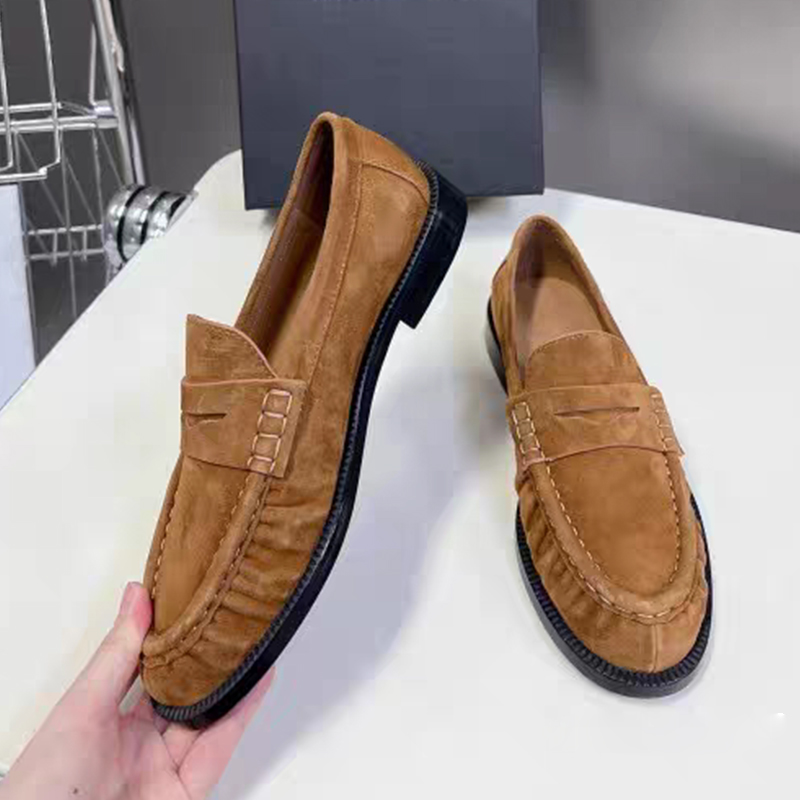 New Women Loafers Round Toe To - Women Shoes Heels ulasan dan harga