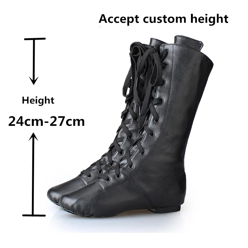 PU Leather Jazz Boots Male Fem - Women'S Xc Shoes ulasan dan harga