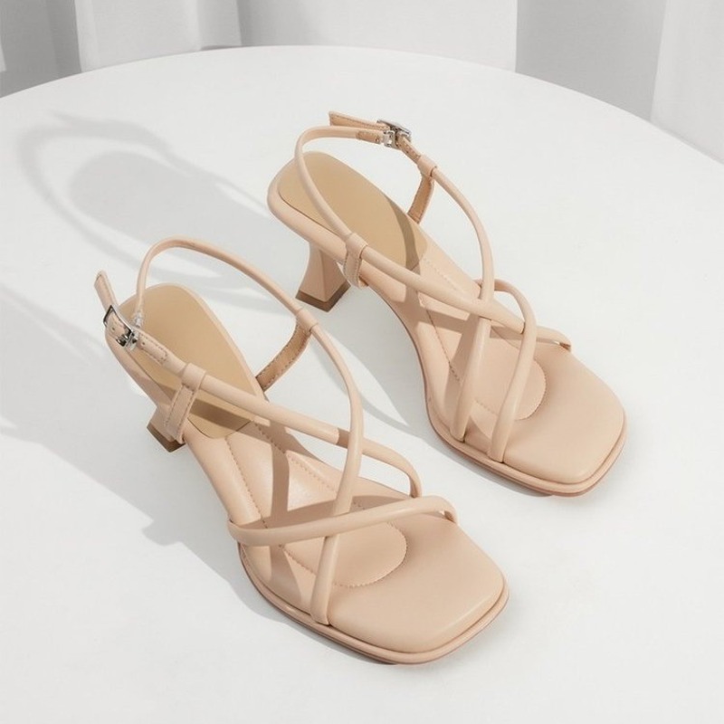 2026 Summer New Simple Square  - Women Shoes Zara ulasan dan harga