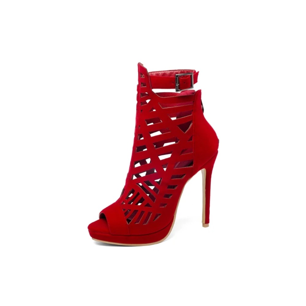 BLXQPY Super Big Size 28-52 Hi - Women'S Shoes Peep Toe ulasan dan harga