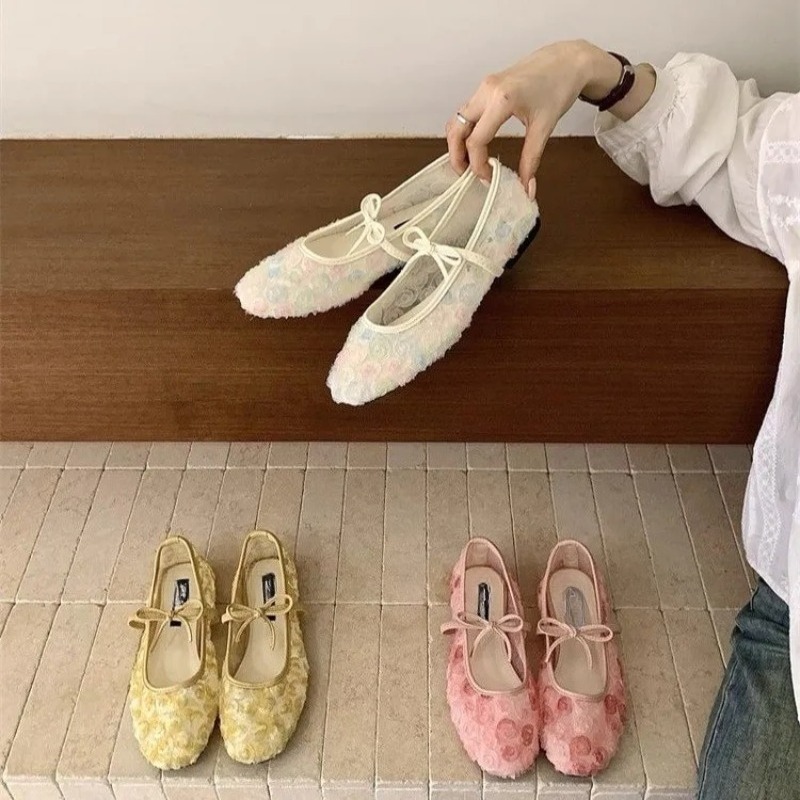 Gentle New Chinese Rose Mesh M - Women Shoes Heels ulasan dan harga