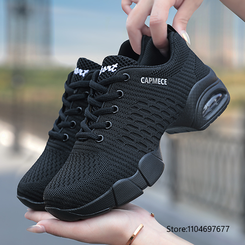 Women's Breathable Mesh Dance  - Women'S Zumba Shoes ulasan dan harga