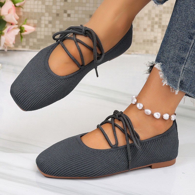 French Flat Mary Jane Shoes 20 - Women Shoes Heels ulasan dan harga