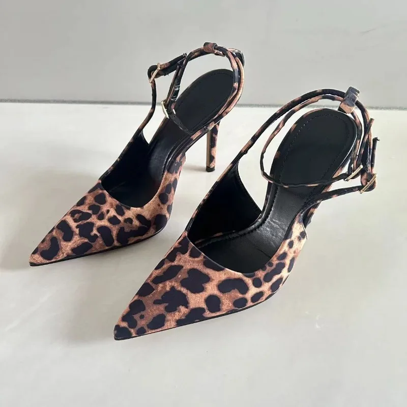 Leopard Print Pointed Toe Offi - Women Shoes Zara ulasan dan harga