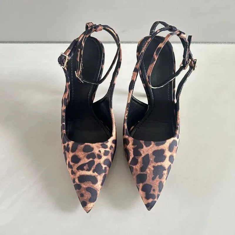 Leopard Print Pointed Toe Offi - Women Shoes Zara ulasan dan harga