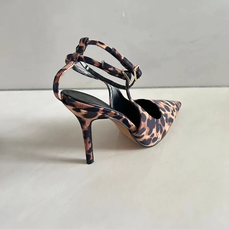 Leopard Print Pointed Toe Offi - Women Shoes Zara ulasan dan harga