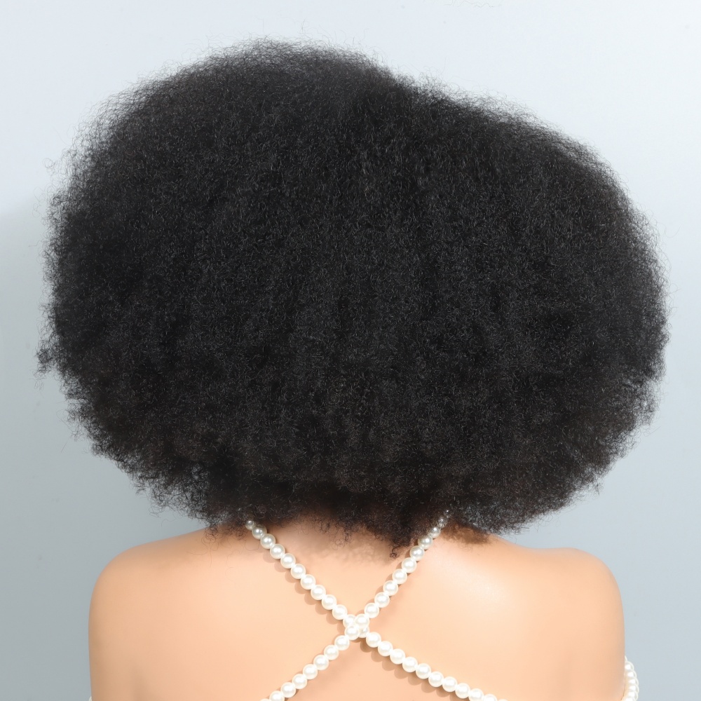 14 Inch Afro Wigs for Black Wo - Women'S Shoes Bobs ulasan dan harga